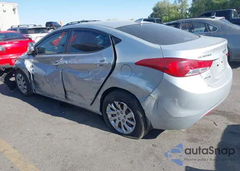 2013 Hyundai Elantra Gls z USA, uszkodzony, nr VIN 5NPDH4AEXDH208035